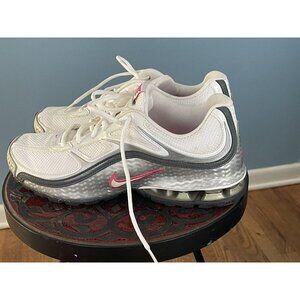Nike Womens Reax Run 5 407987-116 White‎ Running Shoes Sneakers Size 10